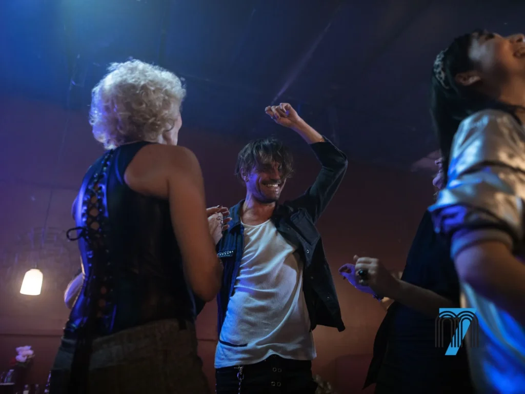 Friends Dancing During a Night Out in New Haven